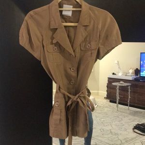 Moschino Cap Sleeve Army Jacket